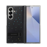 For Samsung Z Fold 7 Folding starlight pattern Case with stand